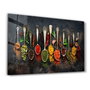 Wallity Pintura Decorativa de Vidrio Templado Multicolor 70 x 110 cm
